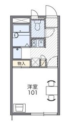 レオパレスパークサイドVの物件間取画像